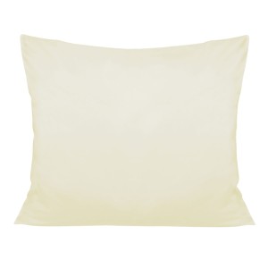 Poszewka satyna bawełna krem 155/50x60.
