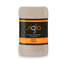 KOC SIGLO 150X200 CIEMNY BEŻ 240g/m2 