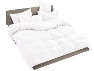 Pościel gładka - Biała  200x200 - 3 cz.  