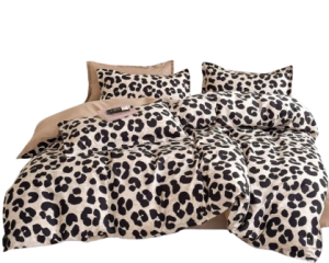 Pościel klasyczna  - 200x220 - Panterka beż 