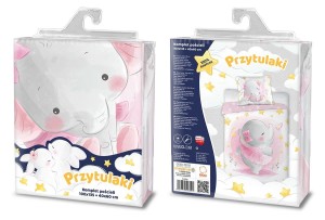 POŚCIEL dla przedszkolaków SŁONICZKA 100X135+40X60 