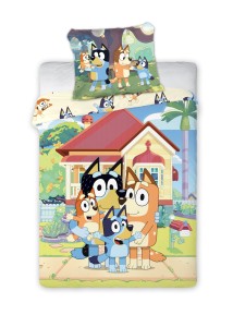 POŚCIEL Bluey rodzina - 100X135+40X60 