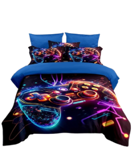 Pościel młodzieżowa Game Pad/kolorowy- 160x200 - 3 części 