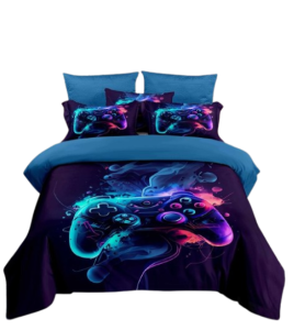 Pościel Game Pad/fiolet- 140x200 - 3 części 