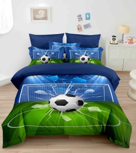 Pościel młodzieżowa Piłka Nożna - 140x200 - 3 części 